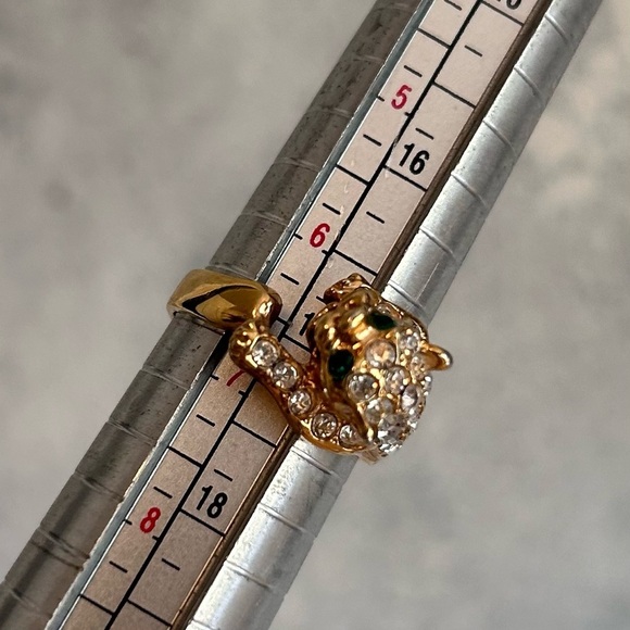 Cougar Cat Gold Plated 6.5 Ring - Picture 5 of 9